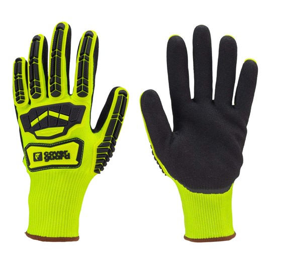 Glove EUROCUT IMPACT yellow