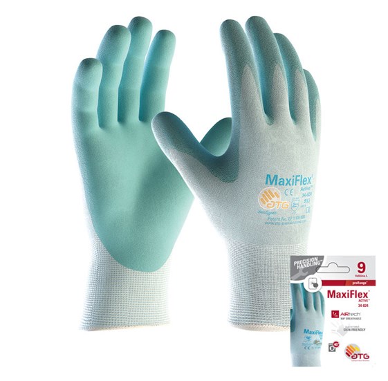 ATG rukavica MaxiFlex Active svjetloplava