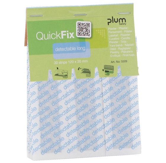 QuickFix punjenje s 30 dugih detektabilnih flastera