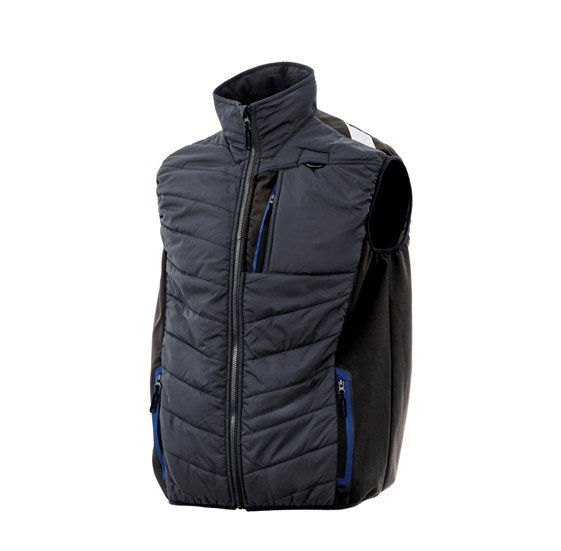 Prsluk NORTH TECH crno plavi