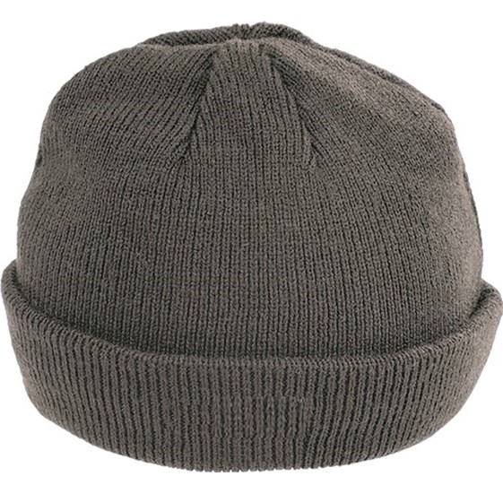 Kapa zimska s utopljenjem siva