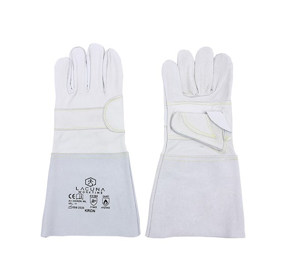 Long leather glove KRON