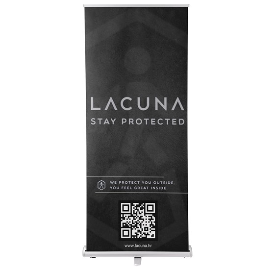 Samostojeći promotivni plakat, model roll up