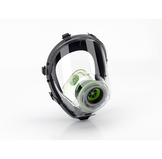 Maska od termoplastike za jedan filtar