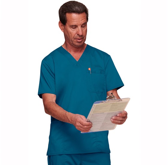 Moška bluza WWE670 karibsko modra 